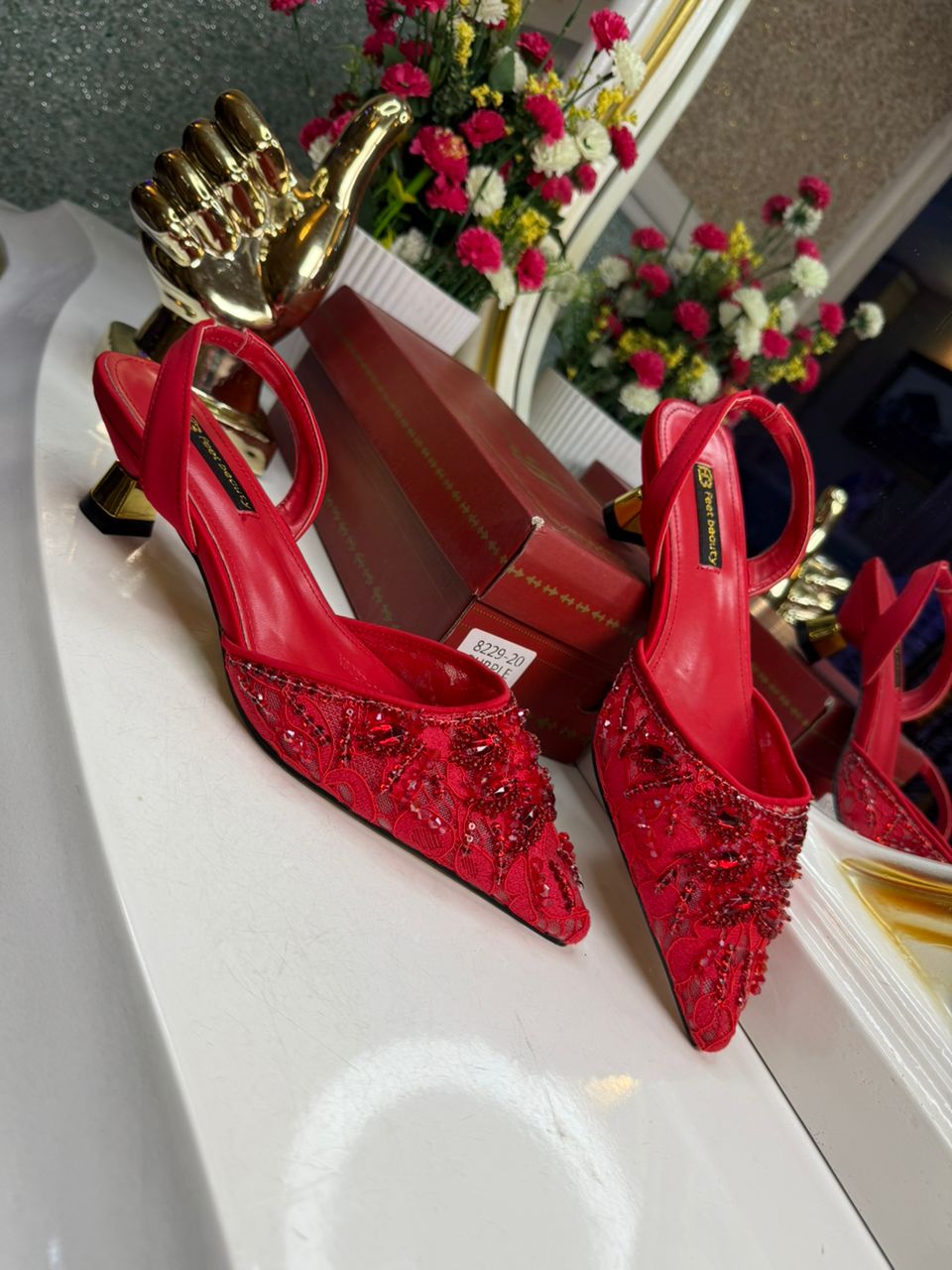 Feet Beauty Red 8229-20