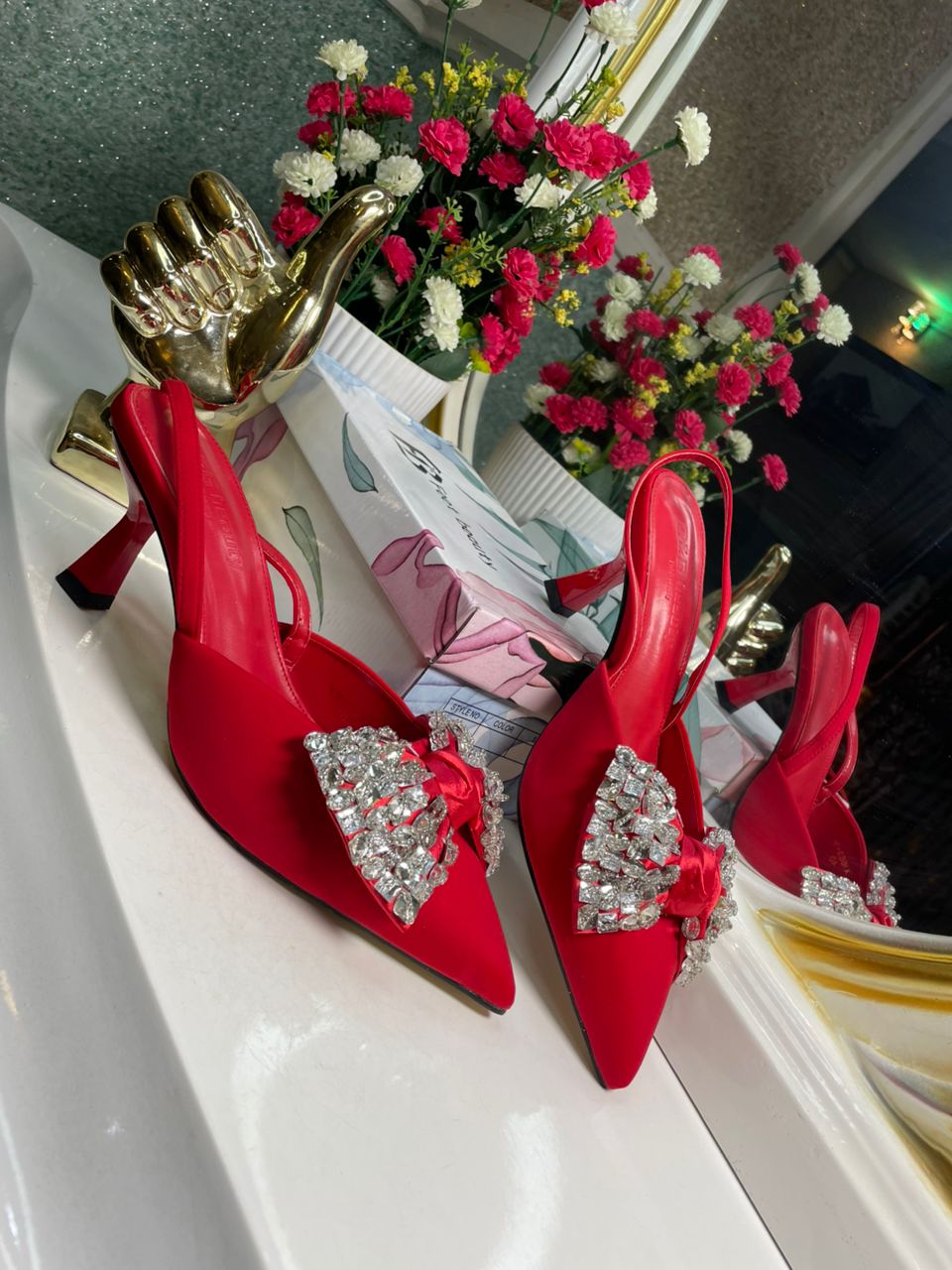 Feet Beauty Red