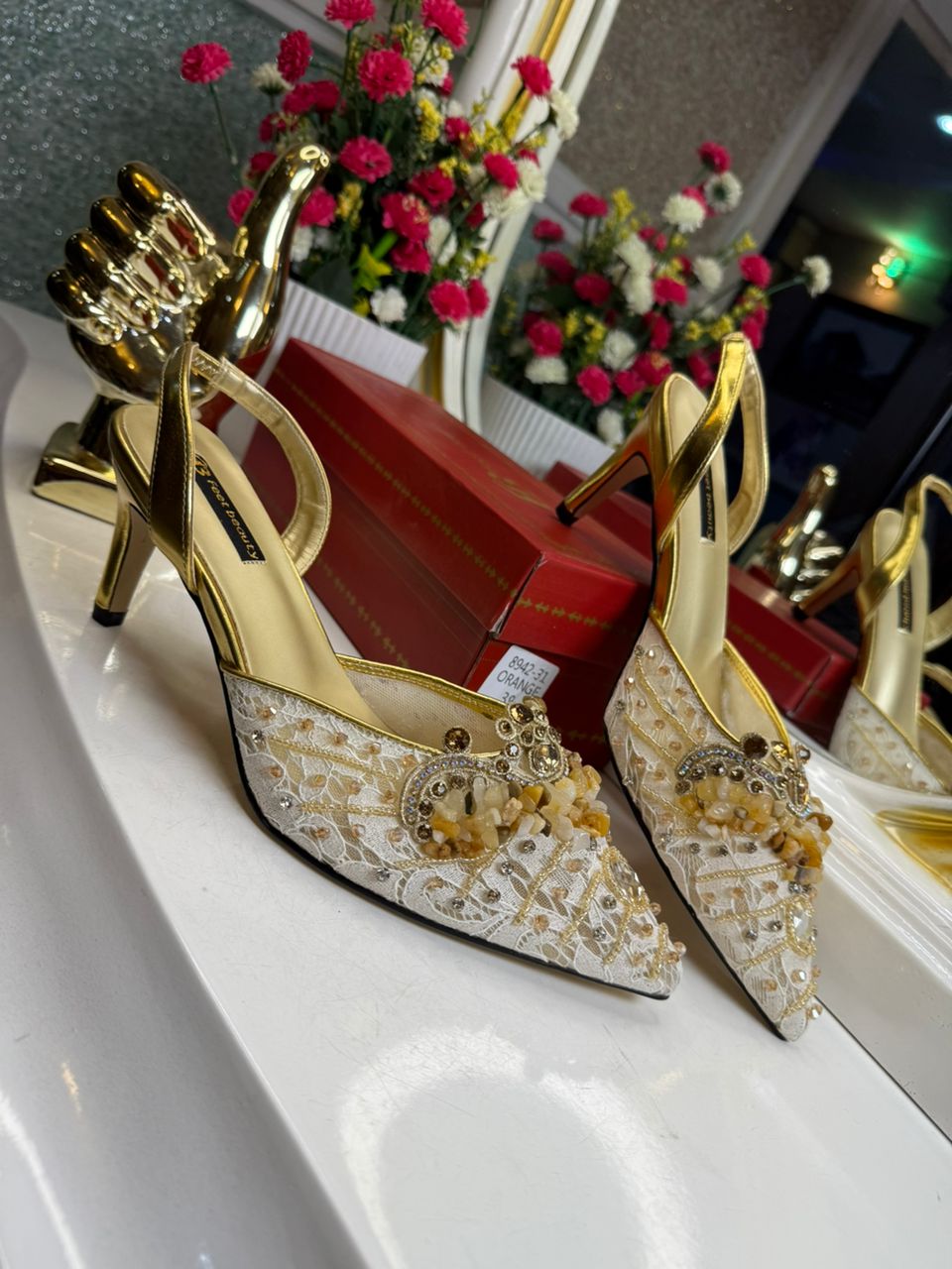 Feet beauty 8942-31 Gold