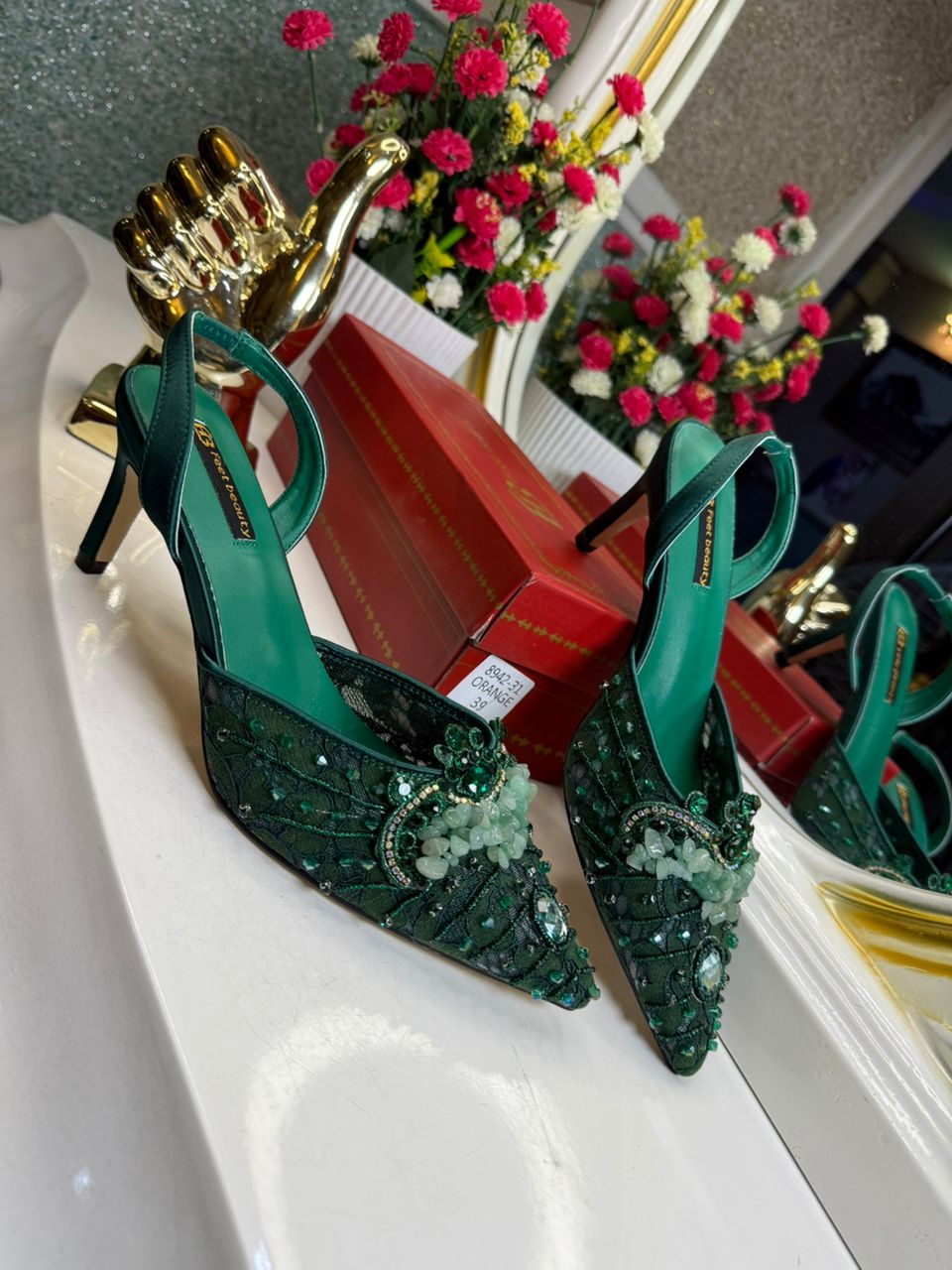 Feet beauty 8942-31 Green