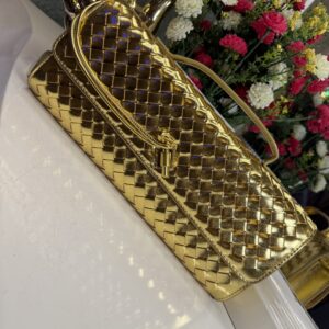 Gold luxury purse