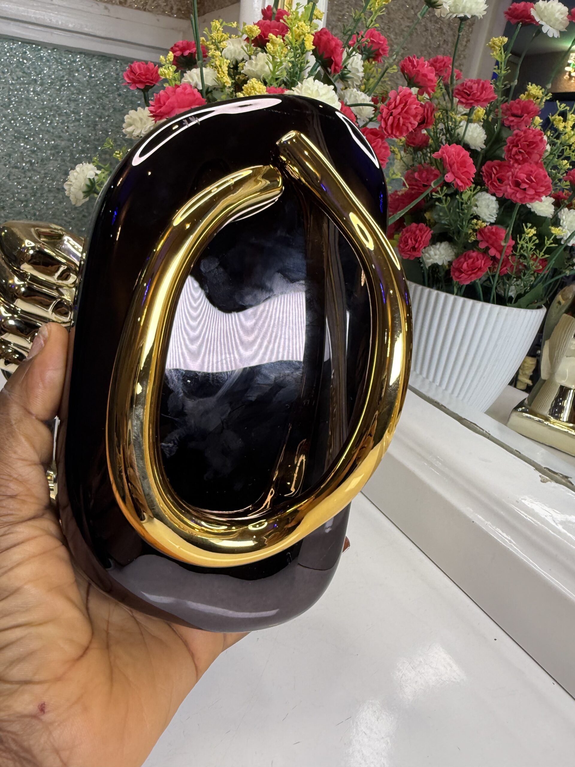 Owambe clutch black