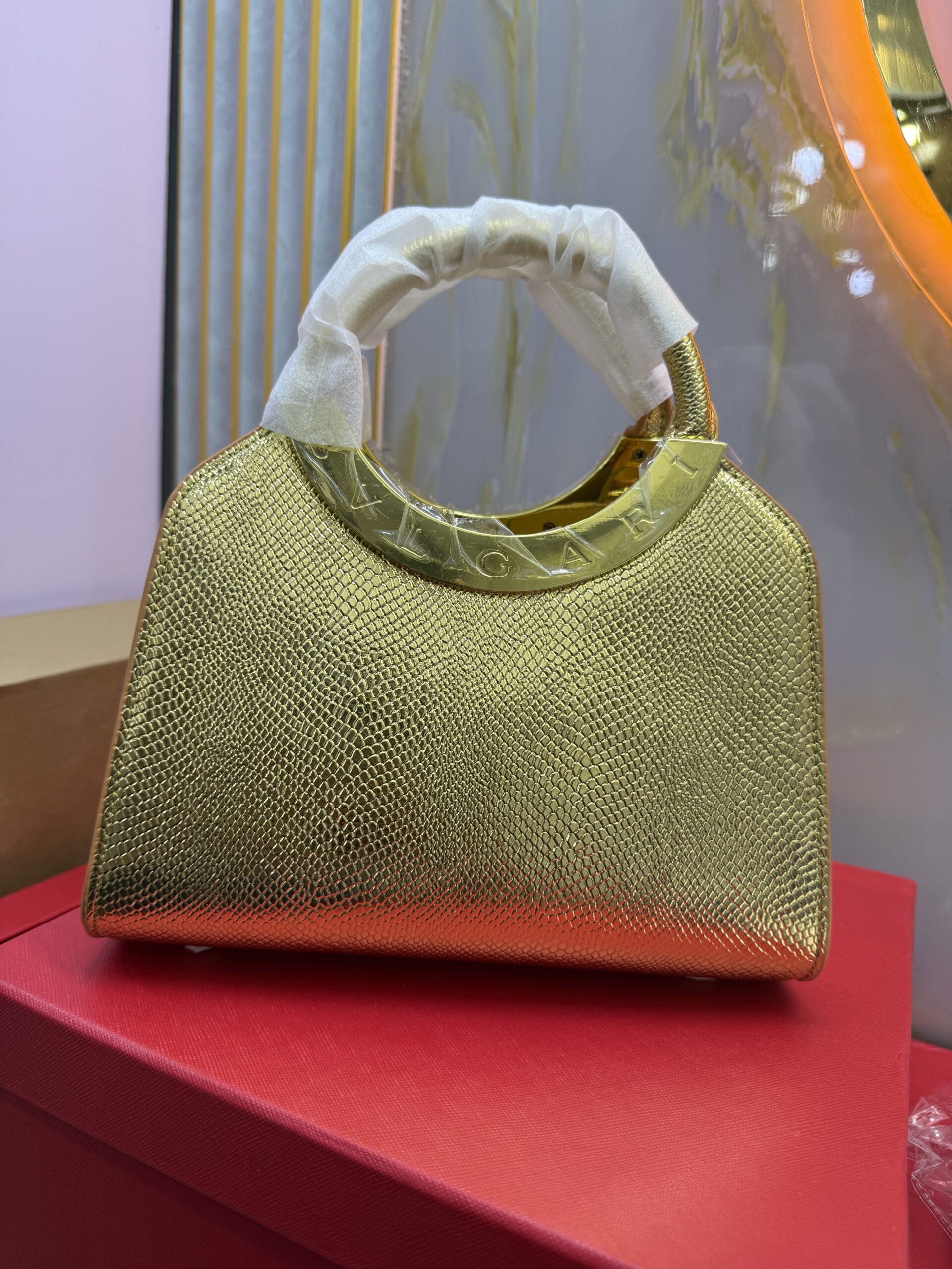 Gold bag